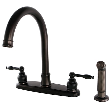 FB7795KLSP 8-Inch Centerset Kitchen Faucet With Sprayer